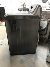 New Dent and Scratch. 5.5 cu. ft. High-Efficiency Mega Capacity Black Steel Top Load Smart Washer with TurboWash3D, ENERGY STAR. Model: WT7900HBA