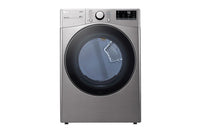 New Dent and Scratch. LG Dryer 7.4 cu. ft. Graphite Steel Ultra Large Capacity Gas Dryer with Sensor Dry. Model: DLG3601V