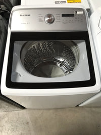 NEW Scratch & Dent. 5.4 cu. ft. White Top Load Washing Machine with Active WaterJet, ENERGY STAR. Model: WA54R7200AW