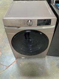 NEW Dent & Scratch. 4.5 cu. ft. High-Efficiency Champagne Front Load Washing Machine with Steam, ENERGY STAR. Model: WF45R6100AC