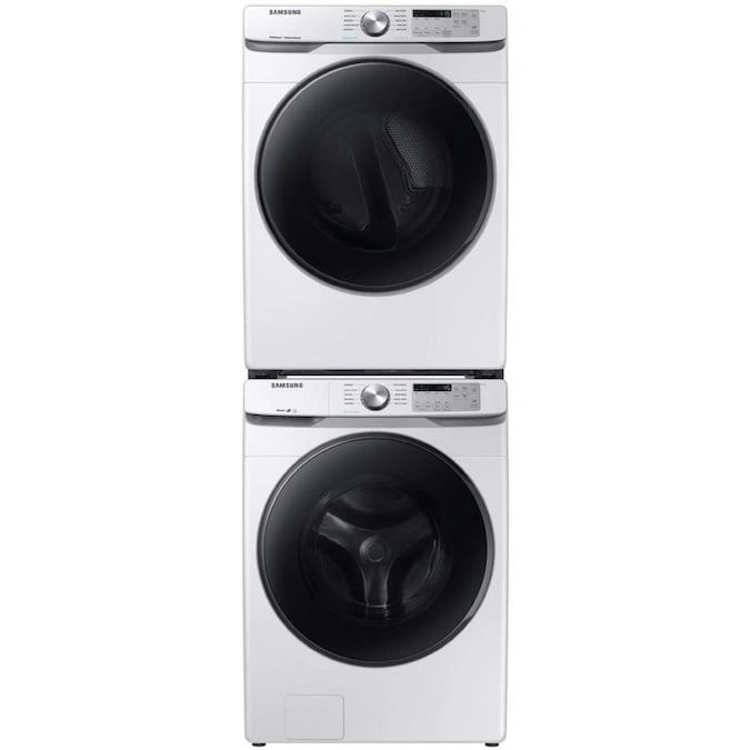 New in Bow 4.5-cu ft High Efficiency Stackable Steam Cycle Front-Load Washer (White) ENERGY STAR Model WF45R6100AW