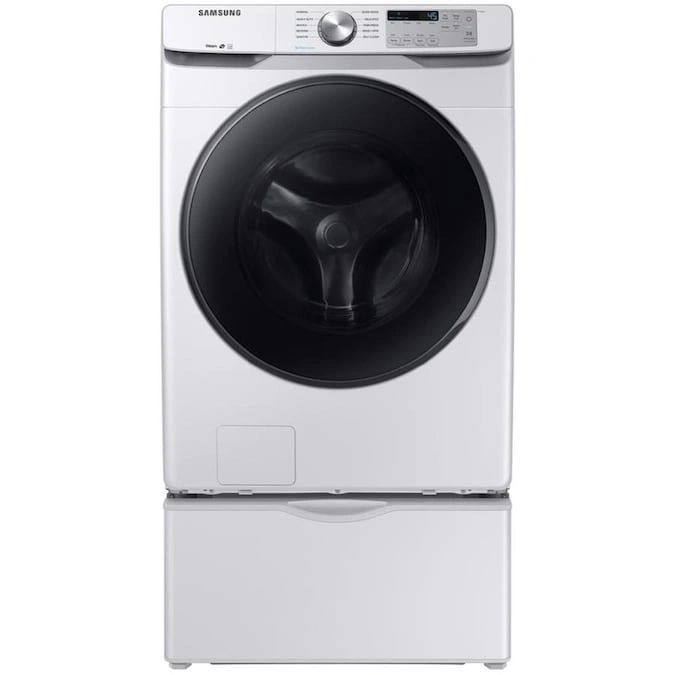 New in Bow 4.5-cu ft High Efficiency Stackable Steam Cycle Front-Load Washer (White) ENERGY STAR Model WF45R6100AW