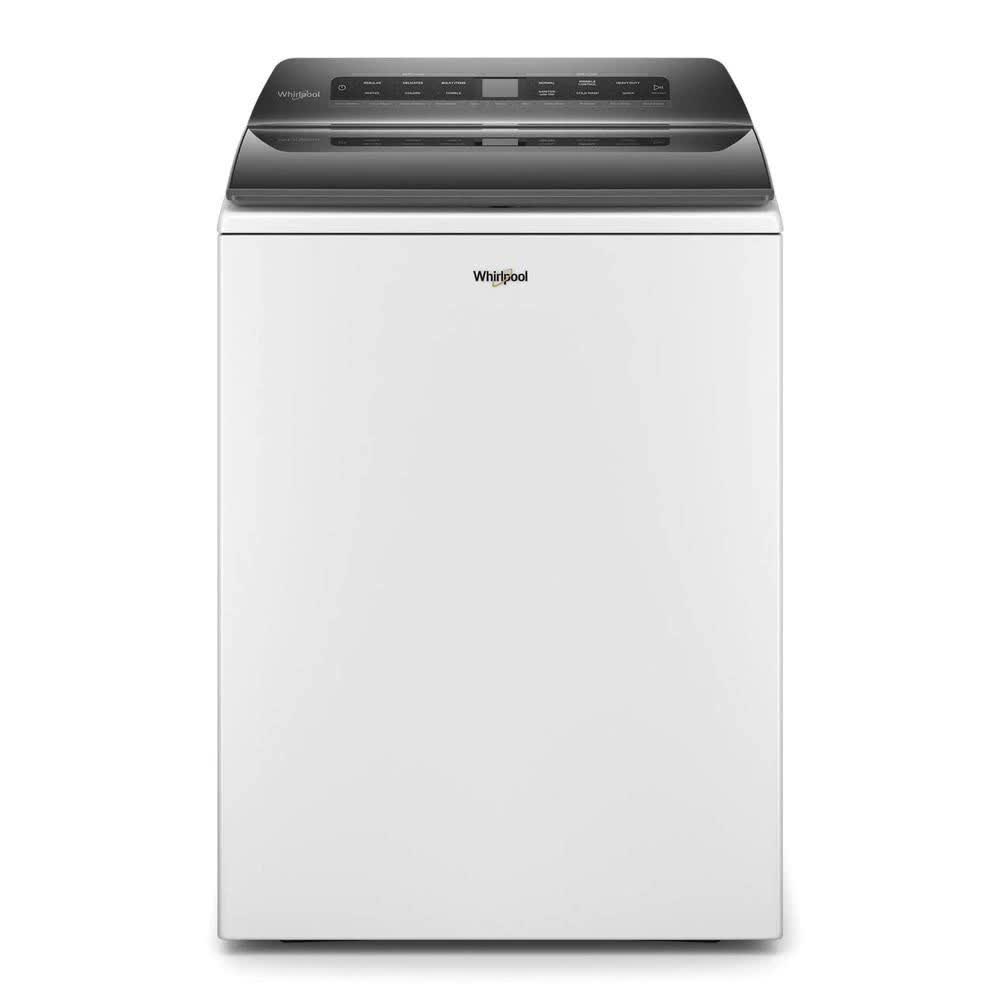 NEW Scratch & Dent. 4.7 cu. ft. White Top Load Washing Machine with Built-in Water Faucet and Stain Brush. Model:WTW5105HW0