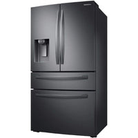 New in Box 22.6-cu ft 4-Door Counter-Depth French Door Refrigerator with Ice Maker (Fingerprint Resistant Black Stainless Steel) ENERGY STAR Model: RF24R7201SG