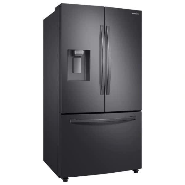 New in Box 28-cu ft French Door Refrigerator with Ice Maker (Fingerprint Resistant Black Stainless Steel) ENERGY STAR Model RF28R6201SG