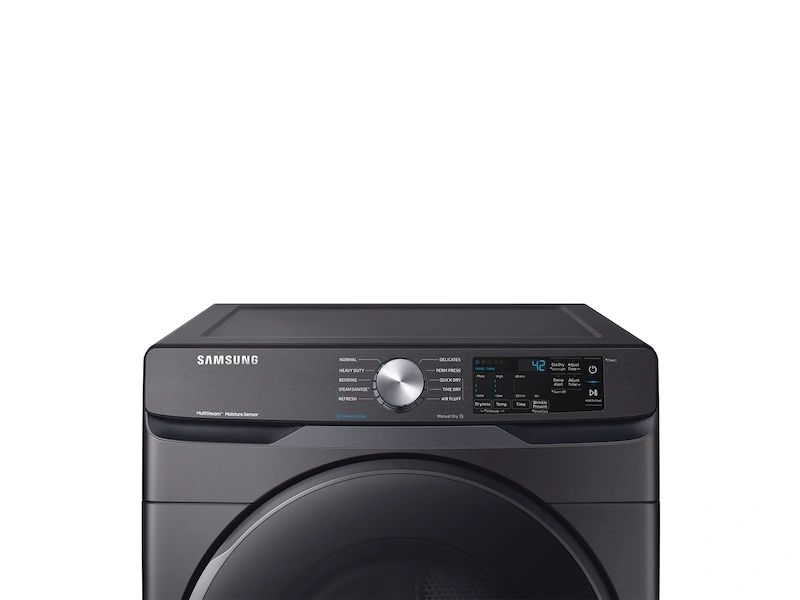 New in Box 7.5 cu. ft. Electric Dryer with Steam Sanitize+ in Black Stainless Steel Model DVE45R6100V