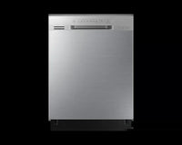 New in Box. Samsung 24 in. Stainless Steel Front Control Dishwasher with 3rd Rack and 51 dBA. Model: DW80N3030US