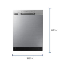 New in Box. Samsung 24 in. Stainless Steel Front Control Dishwasher with 3rd Rack and 51 dBA. Model: DW80N3030US