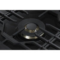 New in Box. Samsung 30 in. Gas Cooktop in Fingerprint Resistant Black Stainless with 5 Burners including Dual Brass Power Burner. Model: NA30N7755TG