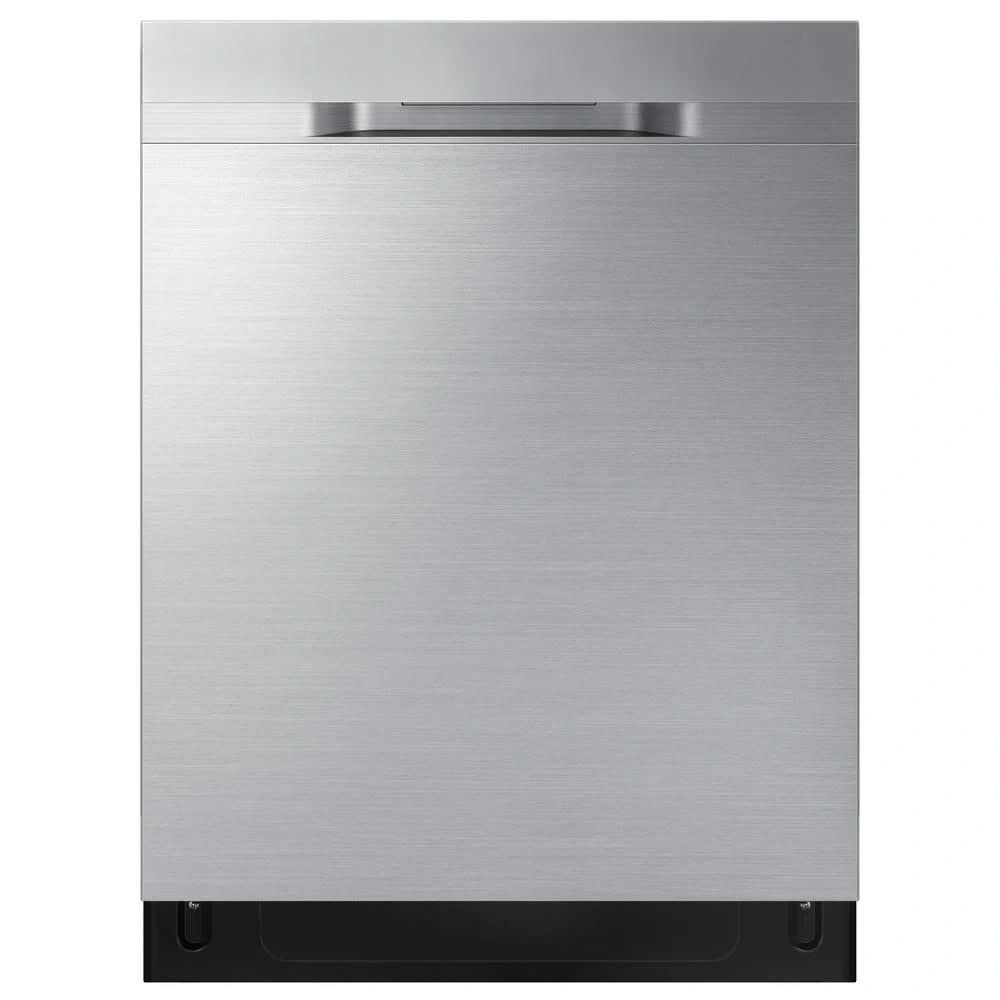 New in Box. Samsung 24 in. Fingerprint Resistant Stainless Steel Top Control Built-In Tall Tub Dishwasher with AutoRelease Dry and 48 dBA. Model: DW80R5060US