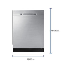 New in Box. Samsung 24 in. Fingerprint Resistant Stainless Steel Top Control Built-In Tall Tub Dishwasher with AutoRelease Dry and 48 dBA. Model: DW80R5060US