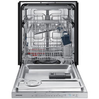 New in Box. Samsung 24 in. Fingerprint Resistant Stainless Steel Top Control Built-In Tall Tub Dishwasher with AutoRelease Dry and 48 dBA. Model: DW80R5060US