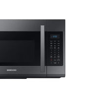 New in Box. Samsung 30 in. 1.9 cu. ft. Over the Range Microwave in Fingerprint ResistantBlack Stainless Steel. Model: ME19R7041FG