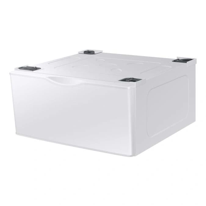Samsung 14.2-in x 27-in Universal Laundry Pedestal (Ivory) with Storage  Drawer in the Laundry Pedestals department at