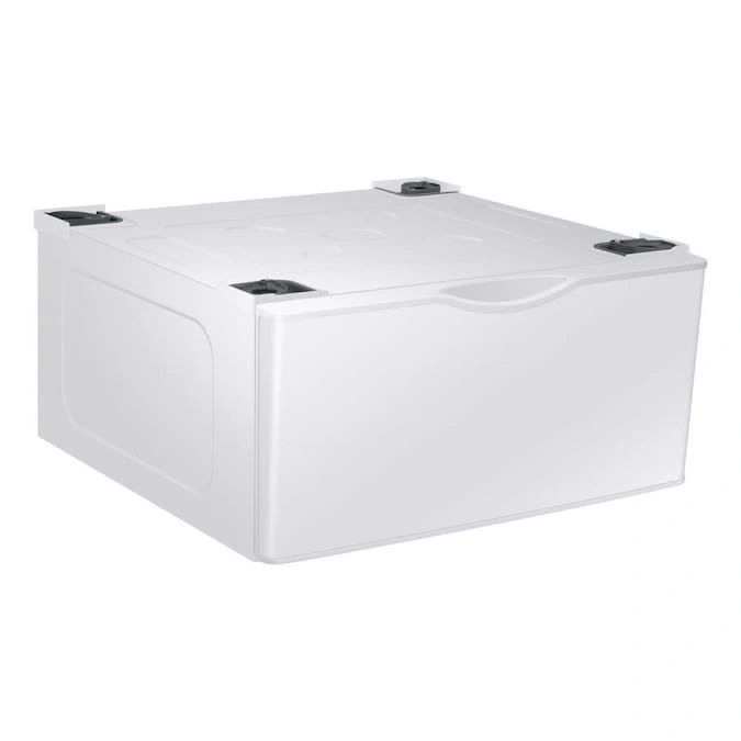 New in Box. 14.1875-in x 27-in Universal Laundry Pedestal (White) Model: WE402NW