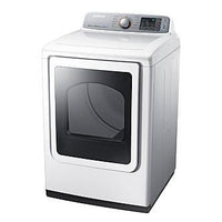 New in Box. Samsung 7.4 cu. ft. Electric Dryer with Steam in White. Model: DVE50M7450W