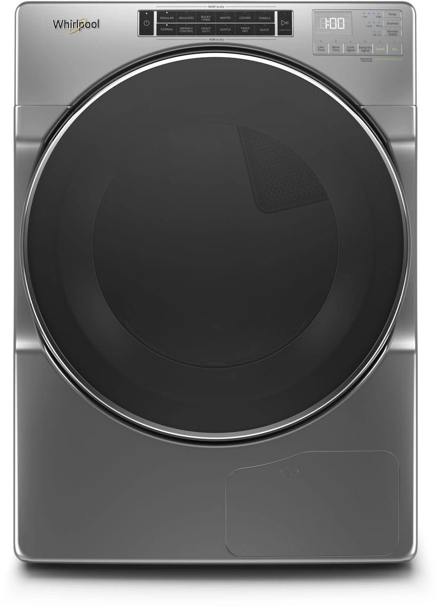 New Dent and Scratch. 4.3 cu. ft. High Efficiency Chrome Shadow Front Load Washing Machine with Load & Go XL Dispenser. Model: WFW862CHC1
