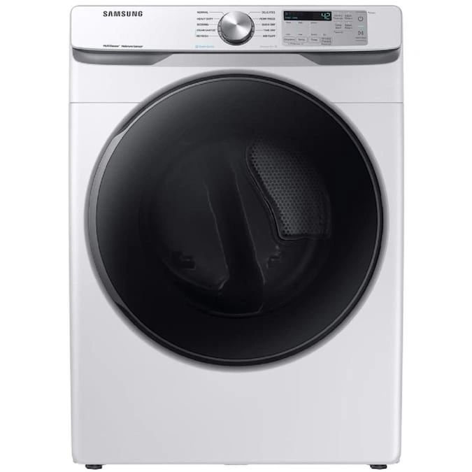 New in Box. 7.5 cu. ft. Electric Dryer with Steam Sanitize+ in White Model: DVE45R6100W