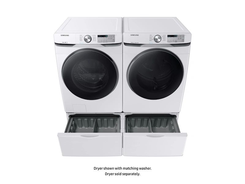 New in Box. 7.5 cu. ft. Electric Dryer with Steam Sanitize+ in White Model: DVE45R6100W