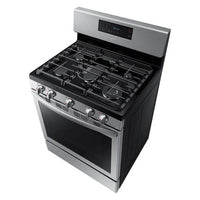 New in Box. 30-in 5 Burners 5.8-cu ft Self-Cleaning Air Fry Convection Oven Freestanding Gas Range (Stainless Steel) Model: NX58T7511SS