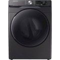 New in Box. Set of Samsung Washer 4.5 cu. ft. High-Efficiency Platinum Front Load Washing Machine with Steam, ENERGY STAR + 7.5 cu. ft. Platinum Electric Dryer with Steam, Black stainless steel. Models: DVE45R6100V, WF45R6100AV