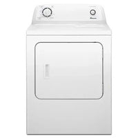 New Dent & Scratch, Amana Washer 3.5-cu ft Agitator Top-Load Washer and Dryer Amana 6.5-cu ft Electric Dryer (White) NTW4516FW, NED4655EW
