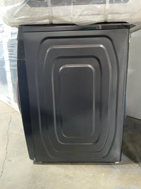 New Dent and Scratch. 4.5 cu. ft. High-Efficiency Fingerprint Resistant Black Stainless Front Load Washing Machine with Steam and Super Speed. Model: WF45R6300AV