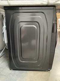 New in Box Dryer Set with New Dent and Scratch Washer. 4.5 cu. ft. Fingerprint Resistant Black Stainless with Steam and Super Speed and dryer 7.5 cu. ft. Fingerprint Resistant Black Stainless Gas Dryer with Steam Sanitize+ Model: WF45R6300AV, DVG45R6300V