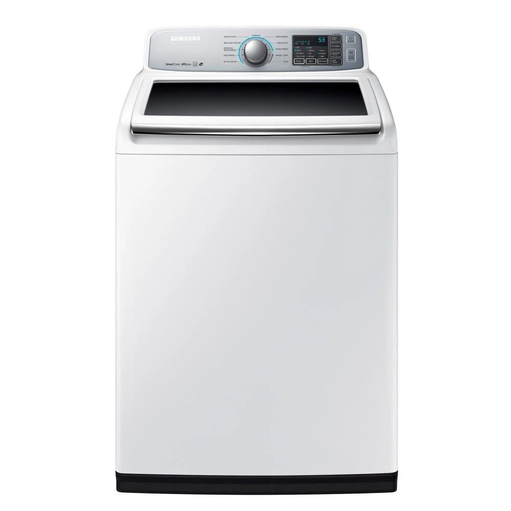 New Open Box. 5.0 cu. ft. High-Efficiency Top Load Washer in White, ENERGY STAR. Model: WA50M7450AW