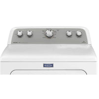 New Open Box. Maytag Bravos 7.0 cu. ft. Electric Dryer in White. Model: MEDX655DW1