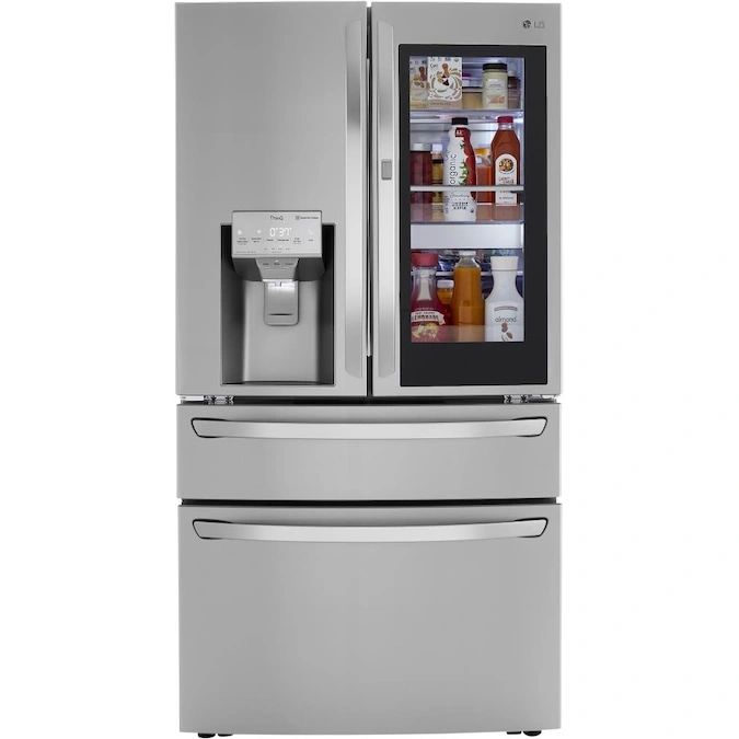 NEW OPEN BOX LG FOUR DOOR FULL SIZE REFRIGERATOR for